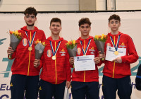 men's saber team 1